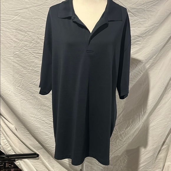 Elegant Navy Blue Polo Dress - Picture 1 of 3